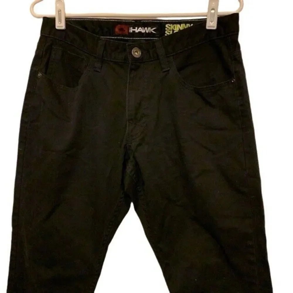 HAWK SKINNY SLOUCH SIZE 29X30 BLACK JEANS